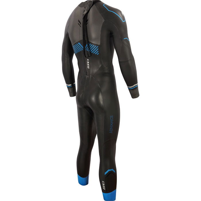 2024 Zone3 Mnner Advance Swim Neoprenanzug WS21MADV - Black / Blue